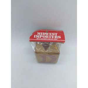 New Vintage Midwest Importers of cannon Inc Block ornament
